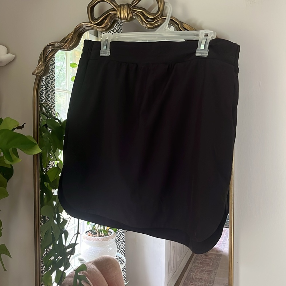 Athleta Black Mini Skirt